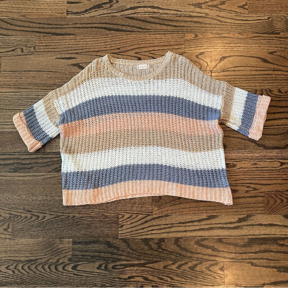 Altar’d State striped chunky knit sweater